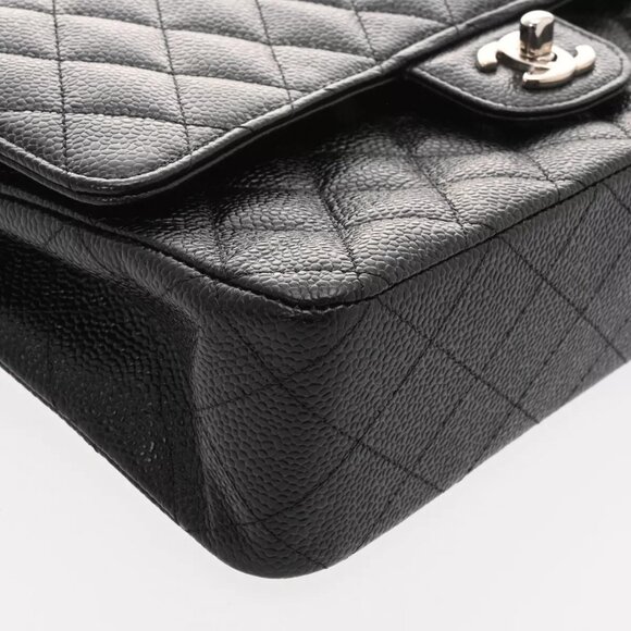 CHANEL Matrasse Classic Handbag 9.8" Black/Noir - Picture 9 of 12